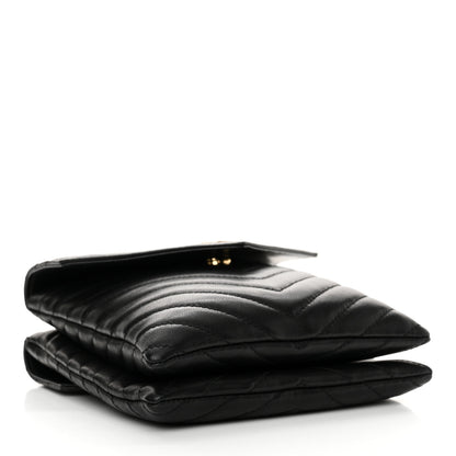 Saint Laurent Lambskin Quilted Double Flap Bag Black 4 of 12