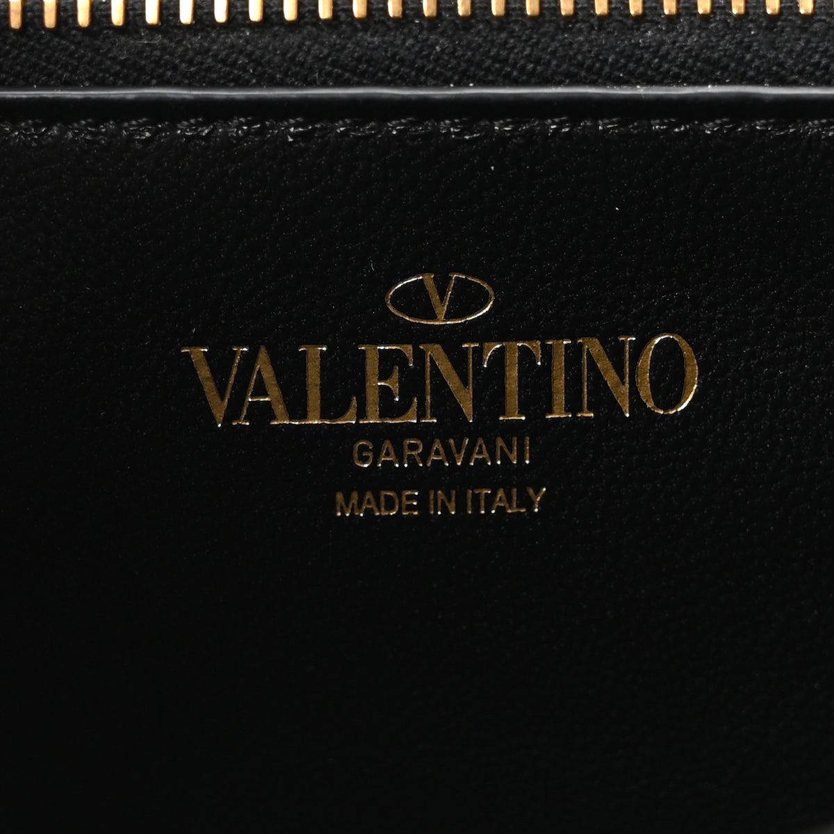 Valentino Garavani Nappa Stud Sign Shoulder Bag Black 6 of 9