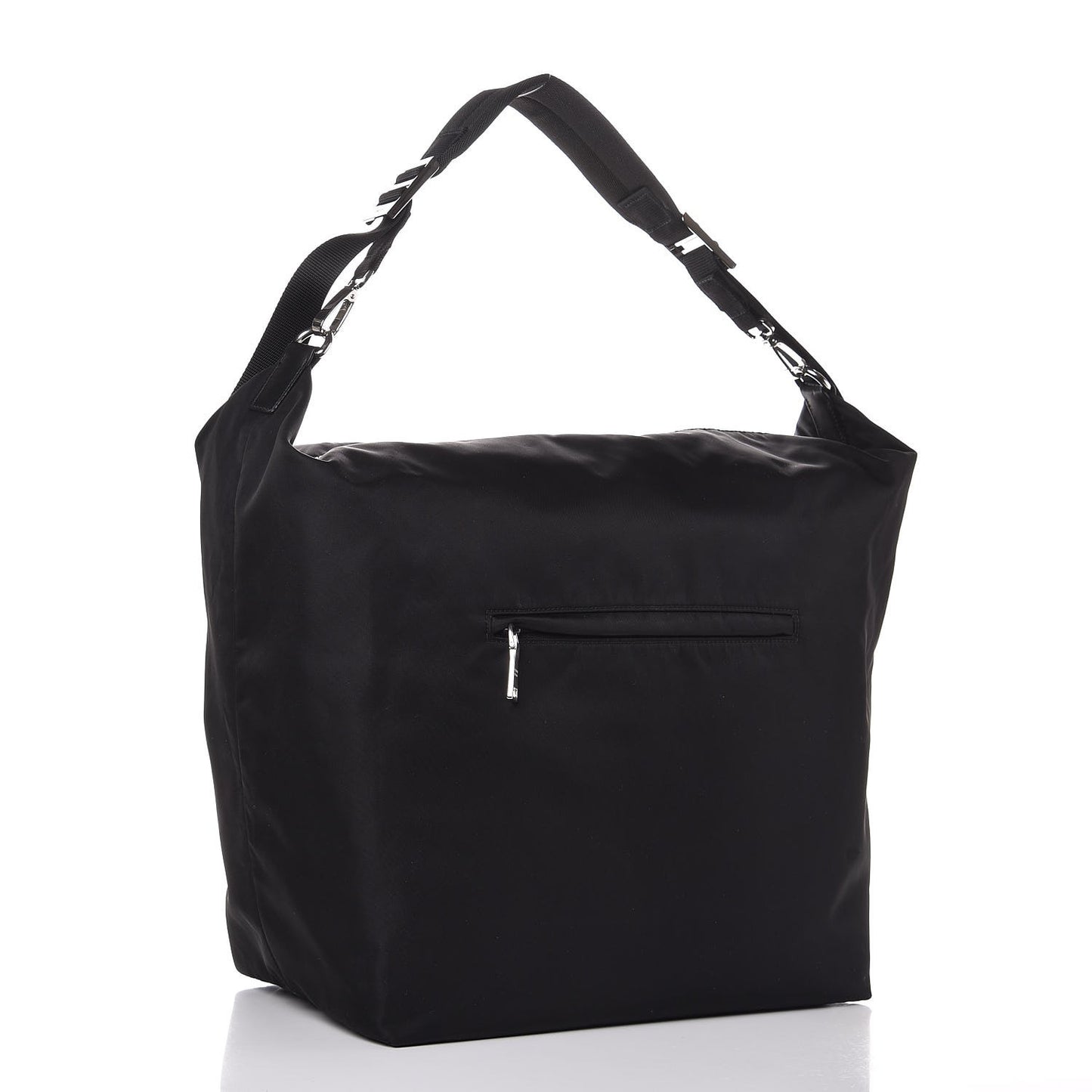 Tessuto Nylon Hobo Black