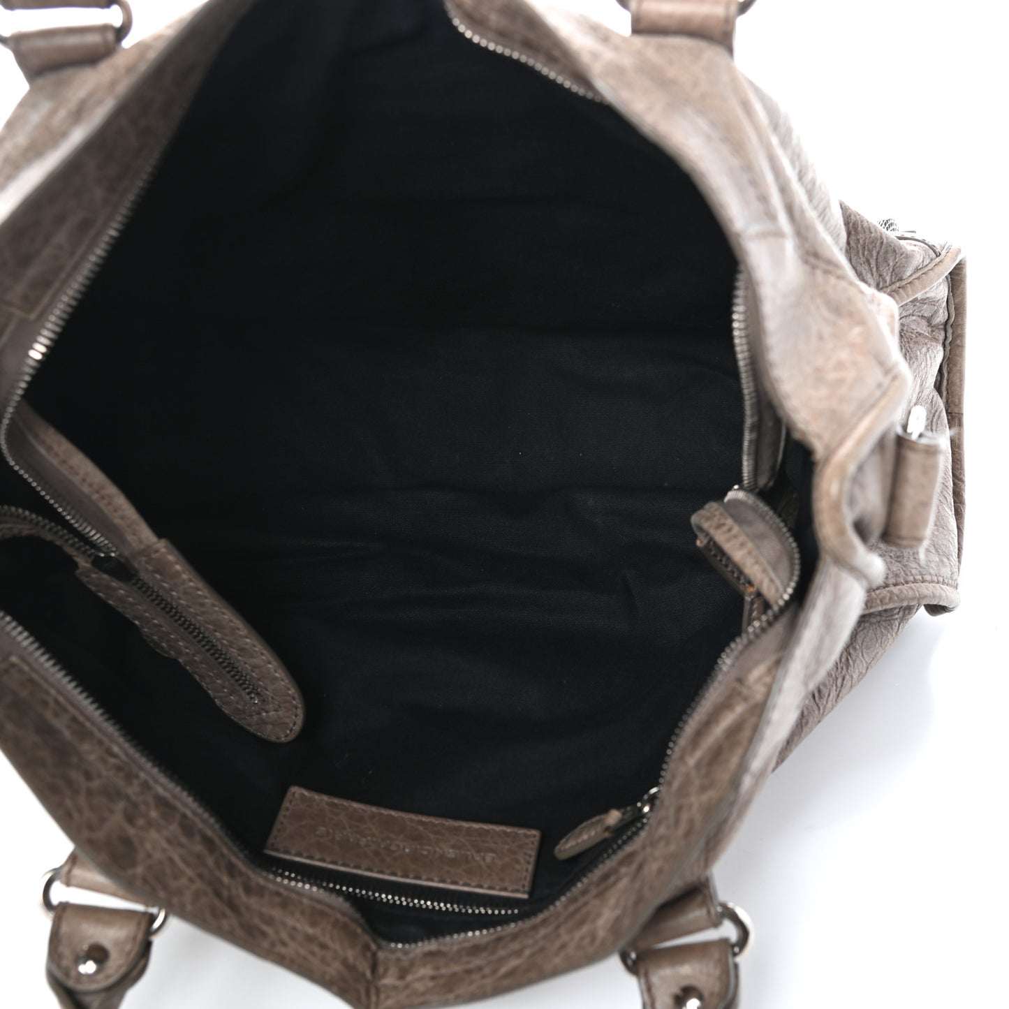 Agneau Giant 12 Silver Hardware City Gris Poivre