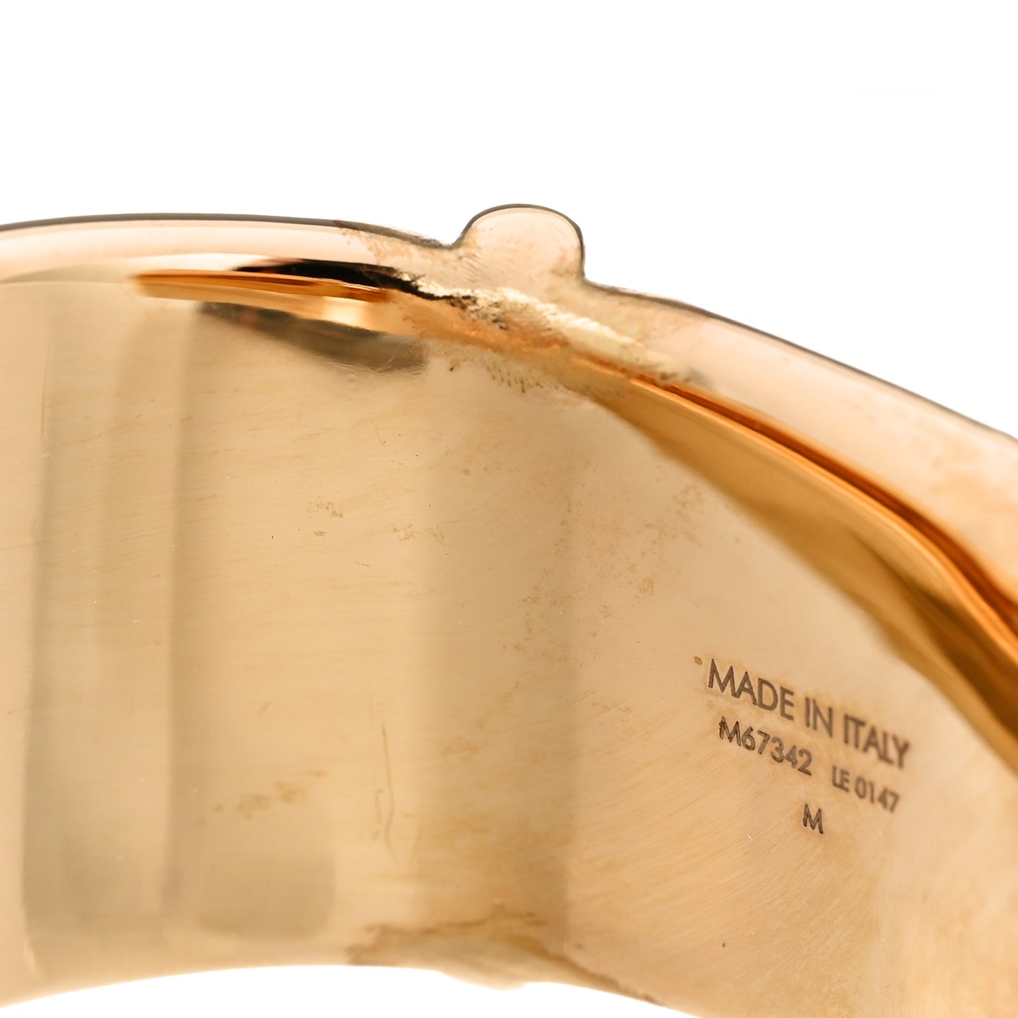 Monogram Cuff Bracelet