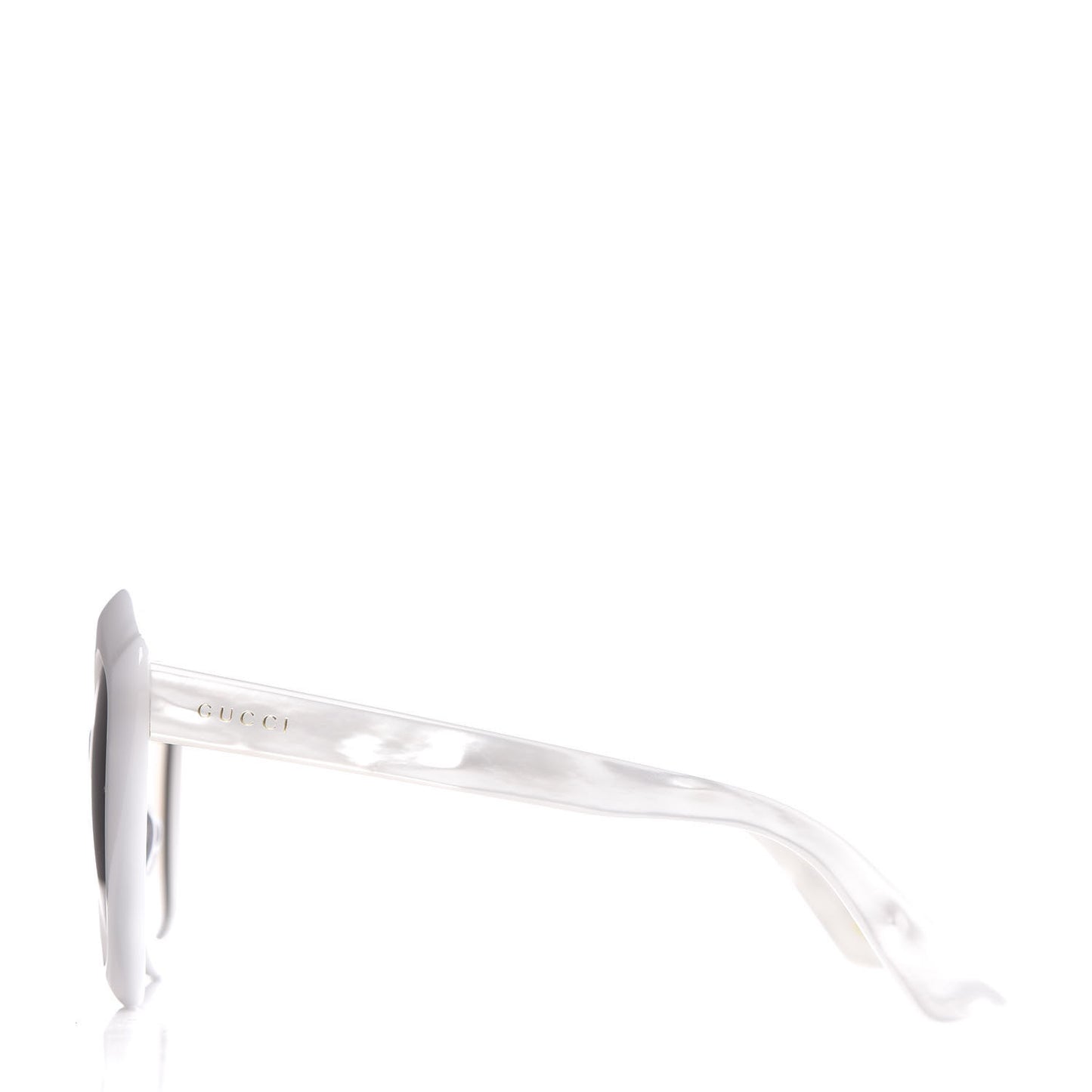 Cat Eye GG0117S Sunglasses White