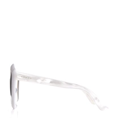 Gucci Cat Eye GG0117S Sunglasses White 3 of 9