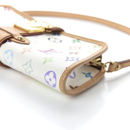 Louis Vuitton Monogram Multicolor Shirley White 7 of 9
