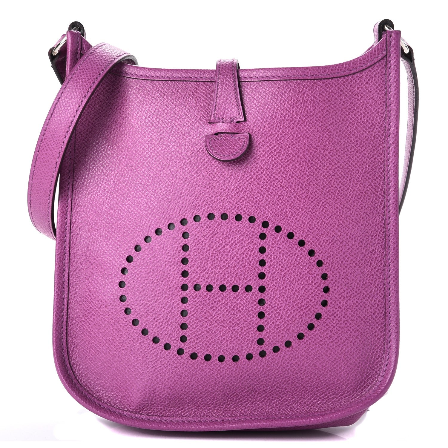 Hermes Epsom Evelyne TPM Cyclamen 1 of 8