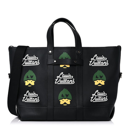 Louis Vuitton X NIGO Taurillon Duck Trolley Tote Black 1 of 10