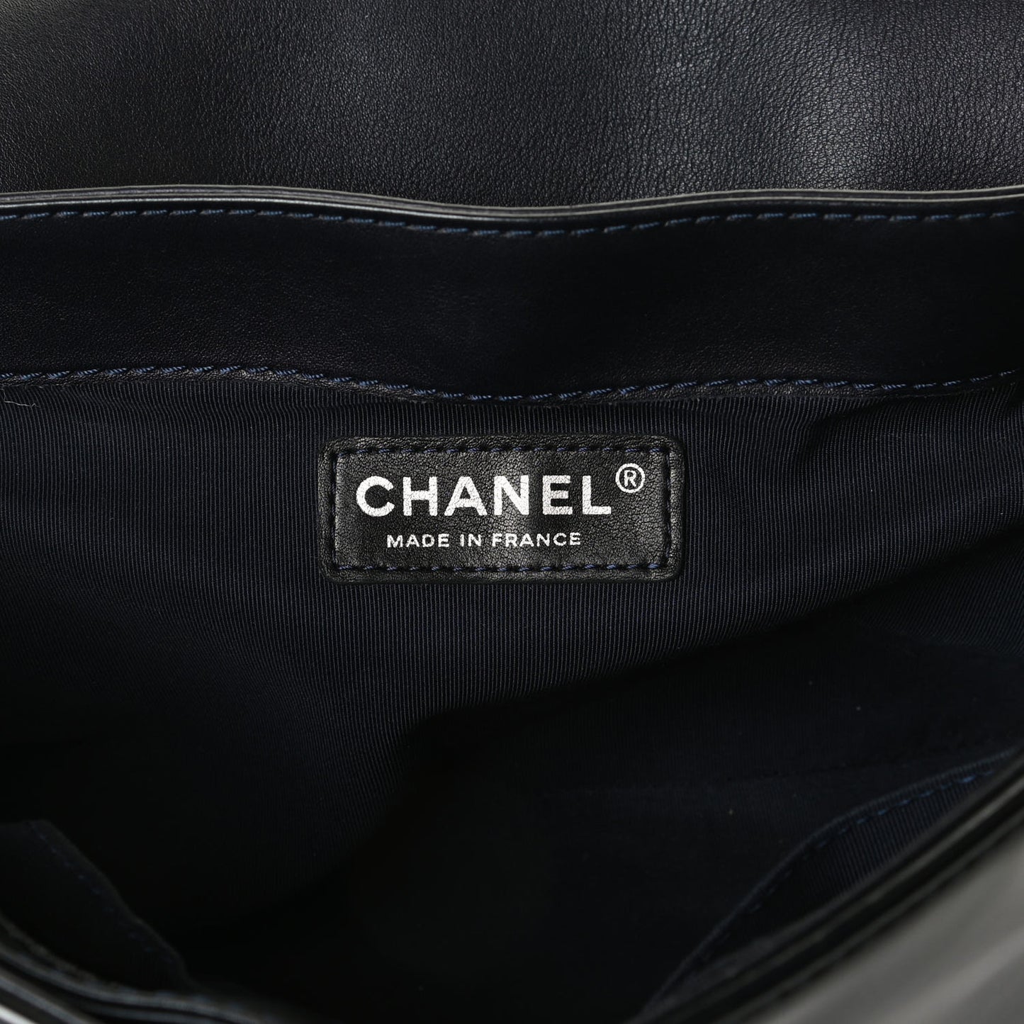 Patent New Medium Boy Reverso Flap Black