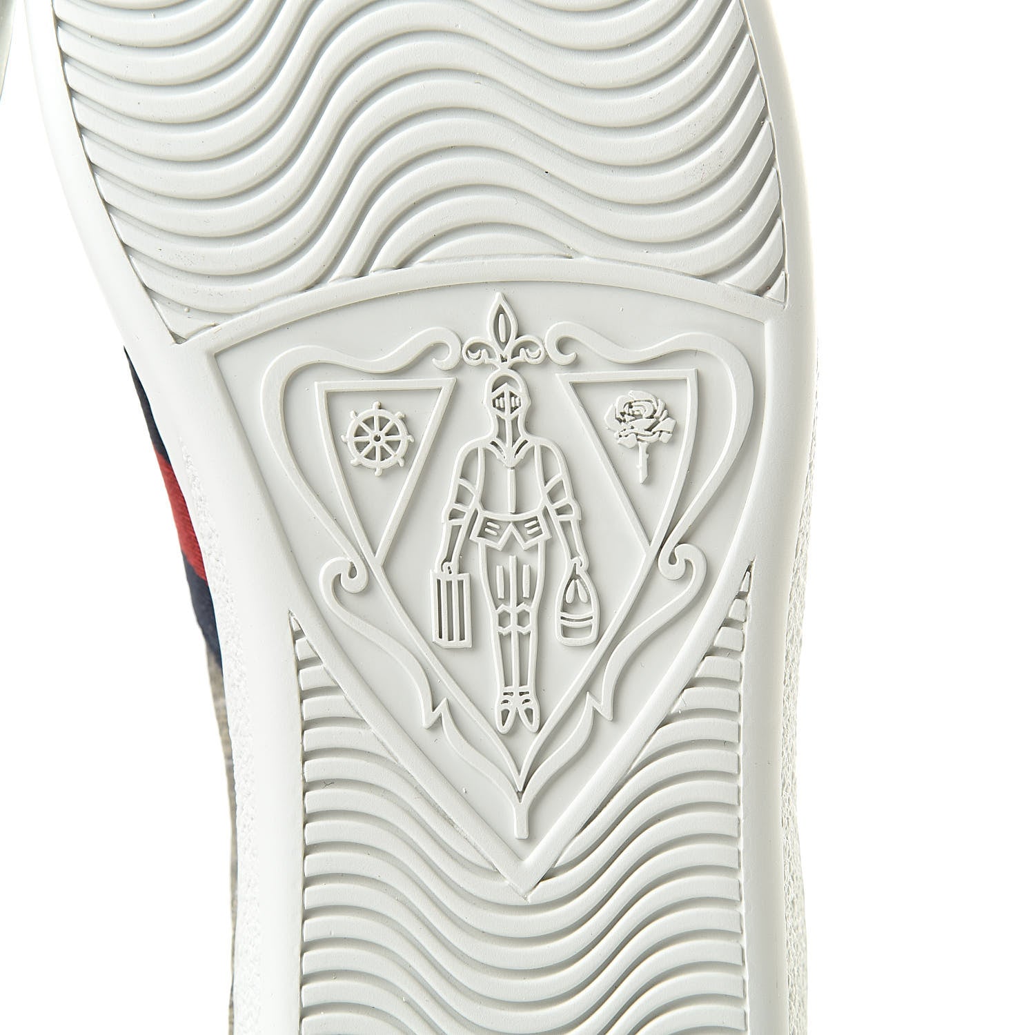 Gucci GG Supreme Monogram Ayers Web Womens Ace Sneakers 34.5 Beige 8 of 10