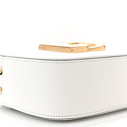 Dolce & Gabbana Calfskin Hot Stuff DG Logo 3.5 Crossbody Bag White 8 of 9
