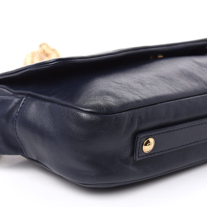 Chanel Lambskin Medium Rodeo Drive Flap Navy 9 of 14