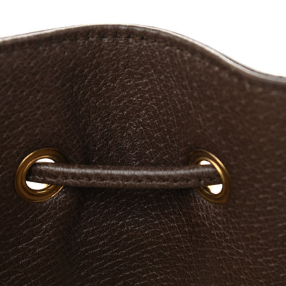 Gucci GG Supreme Monogram Web Ophidia Bucket Bag Brown 15 of 16