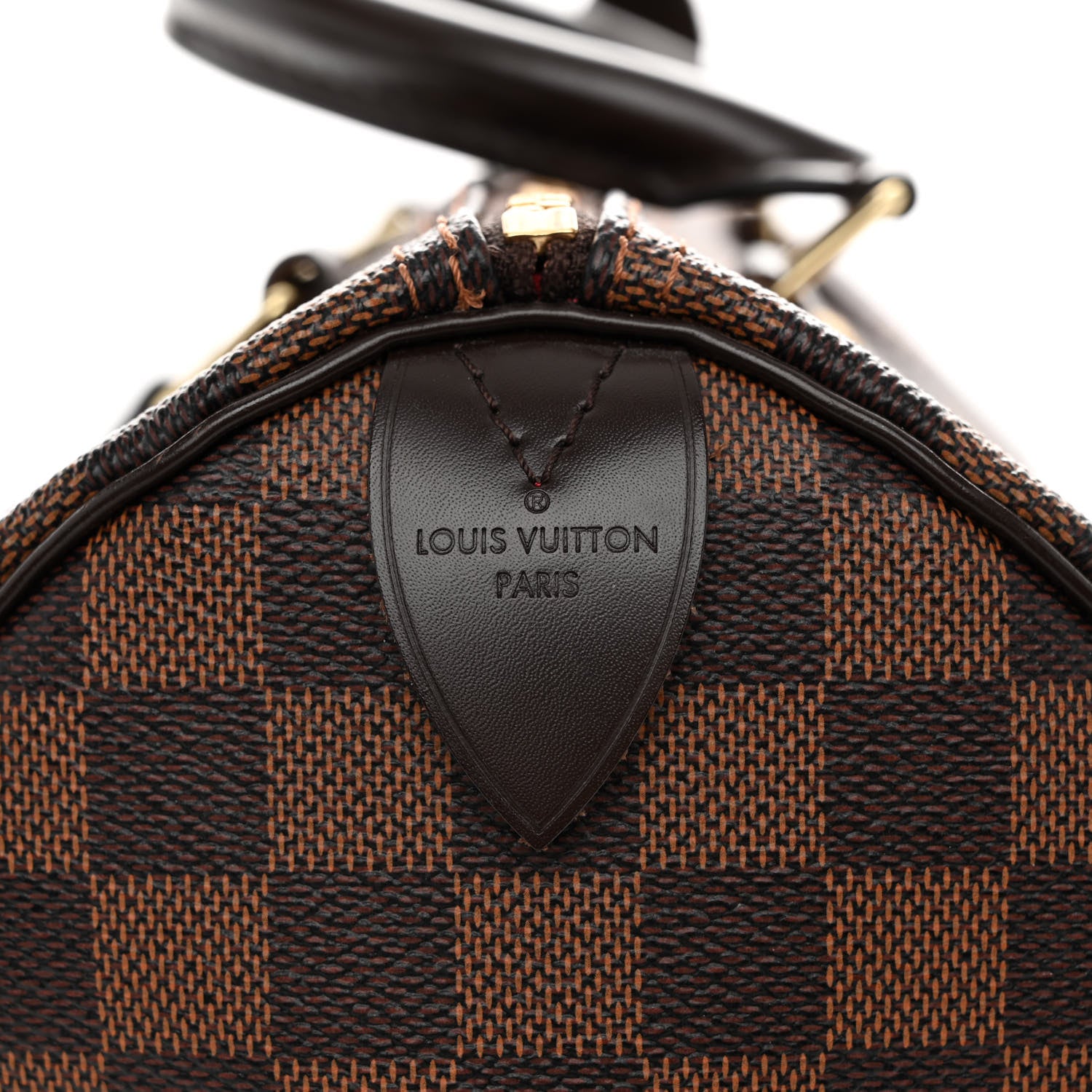 Louis Vuitton Damier Ebene Speedy 30 6 of 9