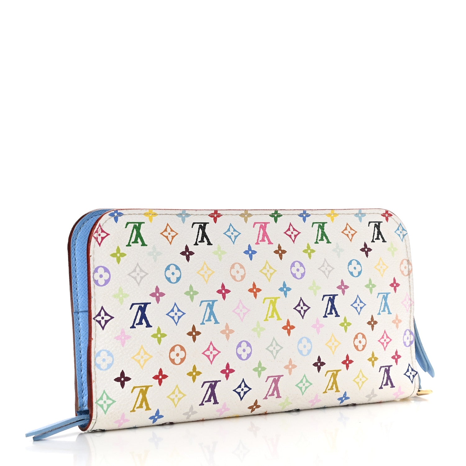 Louis Vuitton Monogram Multicolor Insolite Wallet White Raisin 3 of 9
