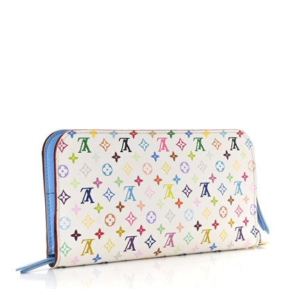 Louis Vuitton Monogram Multicolor Insolite Wallet White Raisin 3 of 9