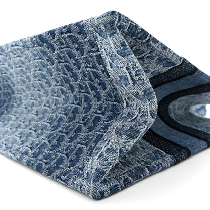 Christian Dior Oblique Denim Medium Book Tote Blue 10 of 10