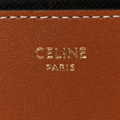 Celine Triomphe Canvas Zipped Card Holder Tan 6 of 12