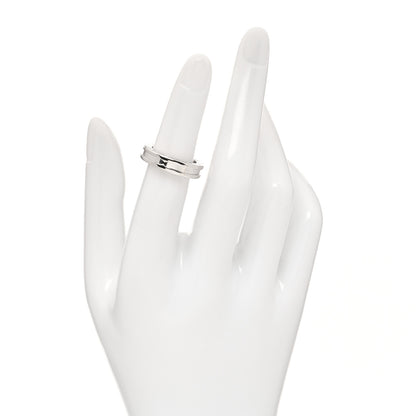 Bulgari 18K White Gold B.Zero1 One-Band Ring 48 4.5 2 of 4