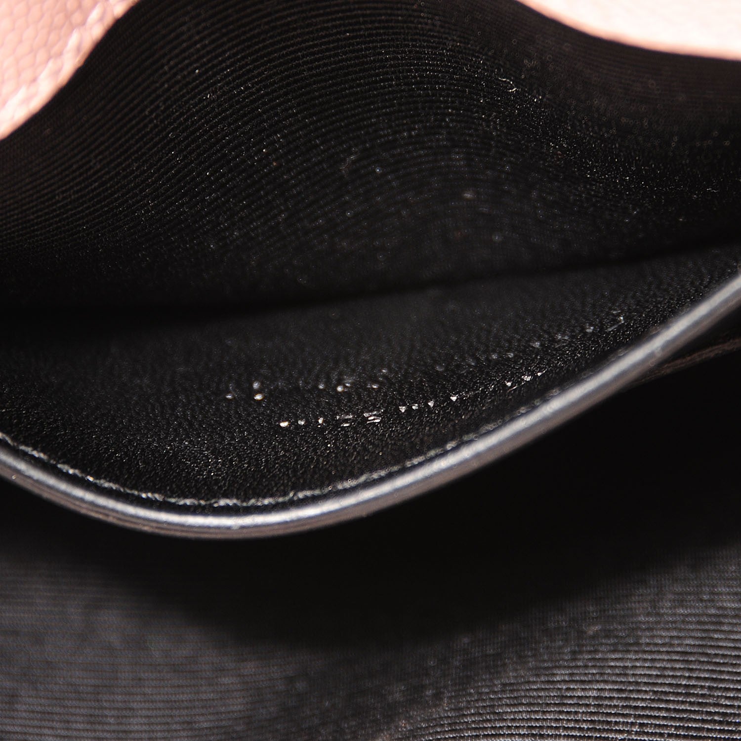 Saint Laurent Grain De Poudre Small Classic Monogram Satchel Pale Pink 7 of 8
