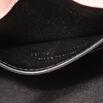 Saint Laurent Grain De Poudre Small Classic Monogram Satchel Pale Pink 7 of 8