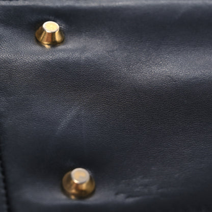 Christian Dior Lambskin Cannage Medium Lady Dior Black 15 of 15