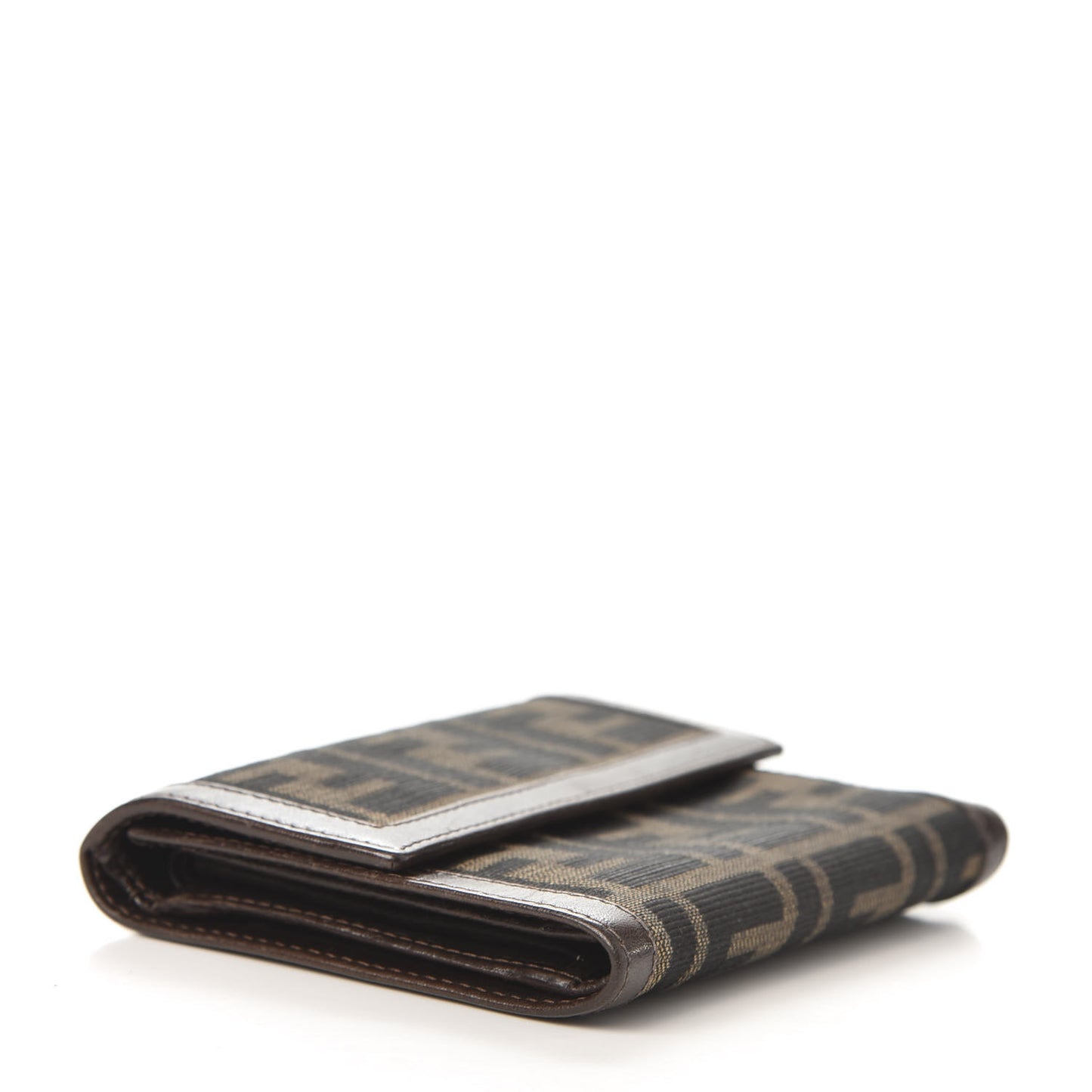 Zucca Compact Wallet Tobacco
