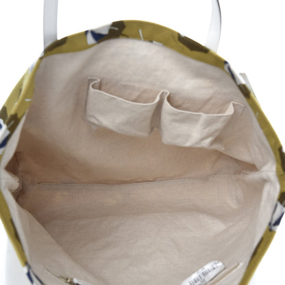 Gucci Canvas Large Umbrella Tote Yellow 5 of 8