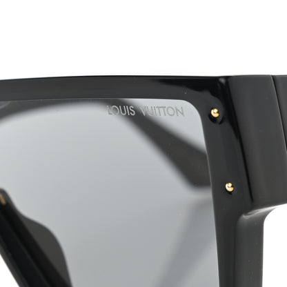 Louis Vuitton Acetate Swarovski Crystal Cyclone Sunglasses Z1578W Black 8 of 9