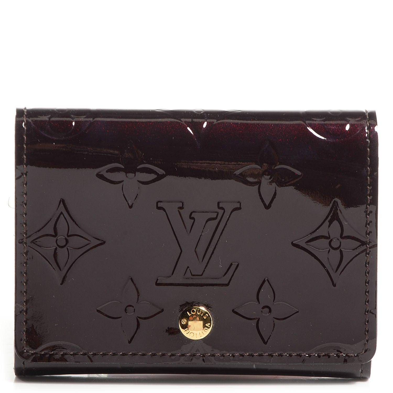 Louis Vuitton Vernis Business Card Holder Amarante 1 of 8