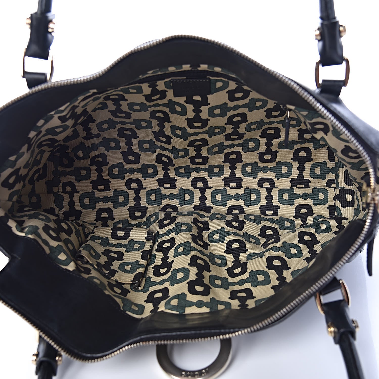 Gucci Guccissima D Gold Tote Black 5 of 15