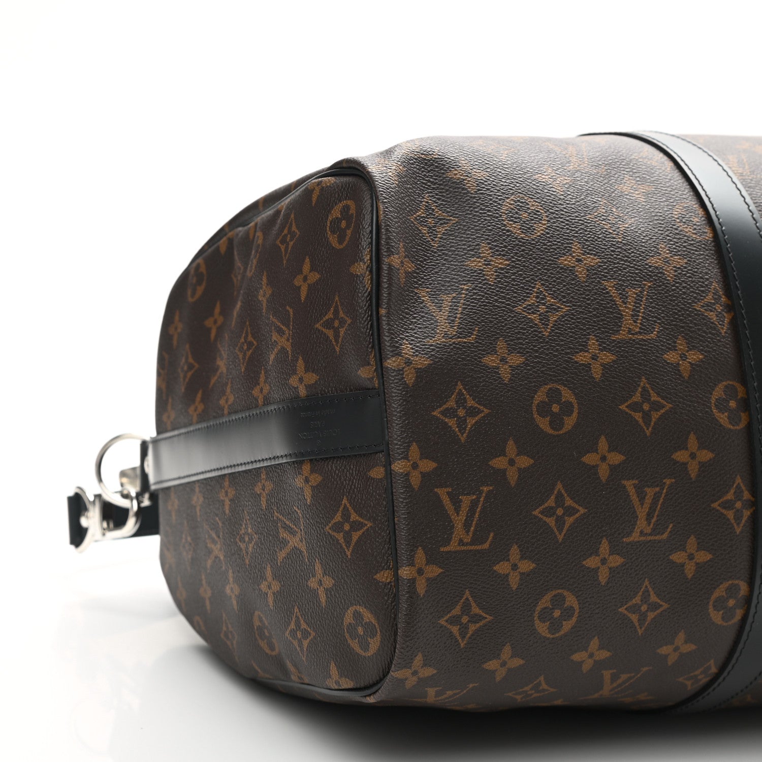 Louis Vuitton Monogram Macassar Keepall Bandouliere 45 8 of 10