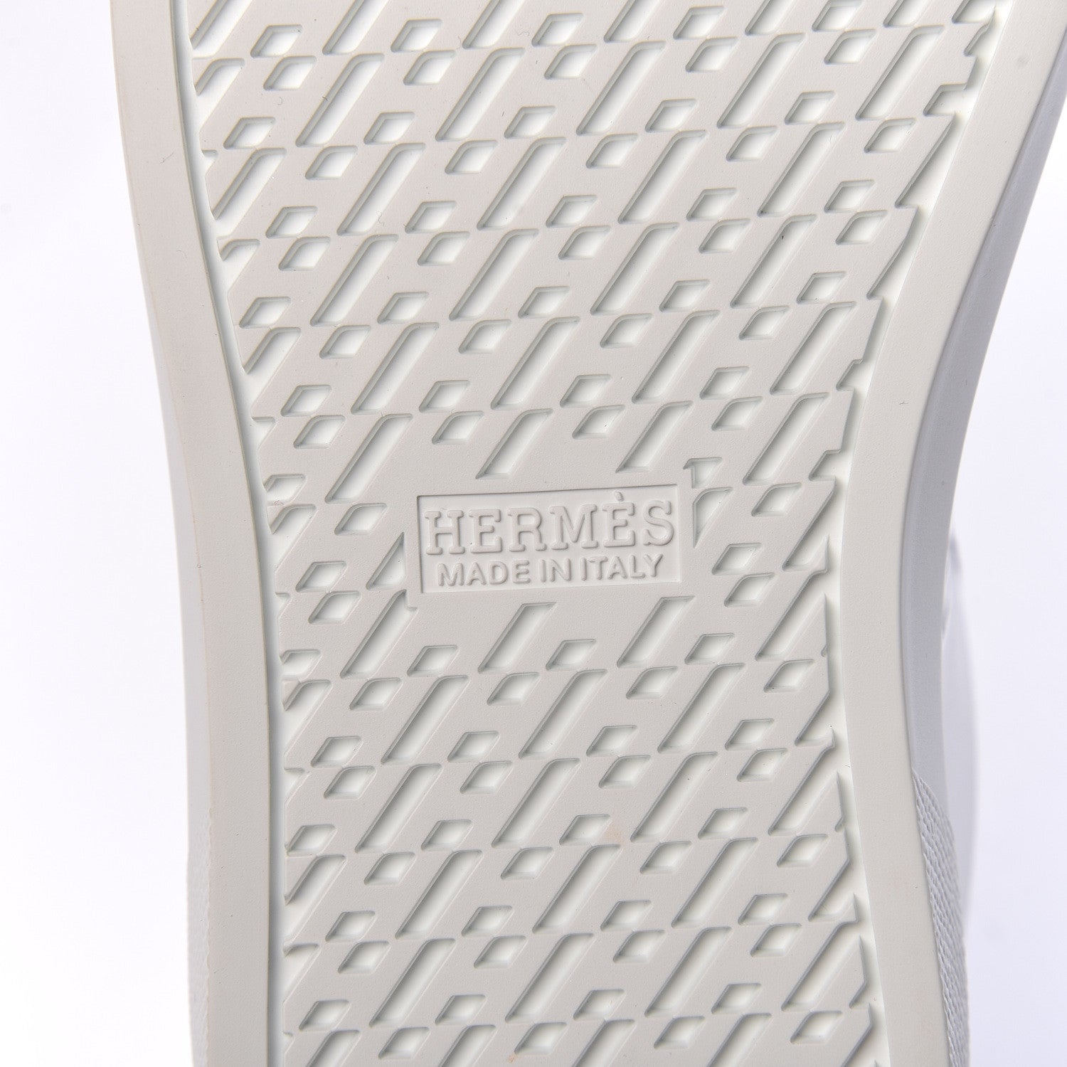 Hermes Metallic Calfskin Womens Avantage Sneakers 36 Gris Argente Black 6 of 9