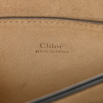Chloe Suede Calfskin Mini Faye Shoulder Bag Fresh Blue Green 6 of 11