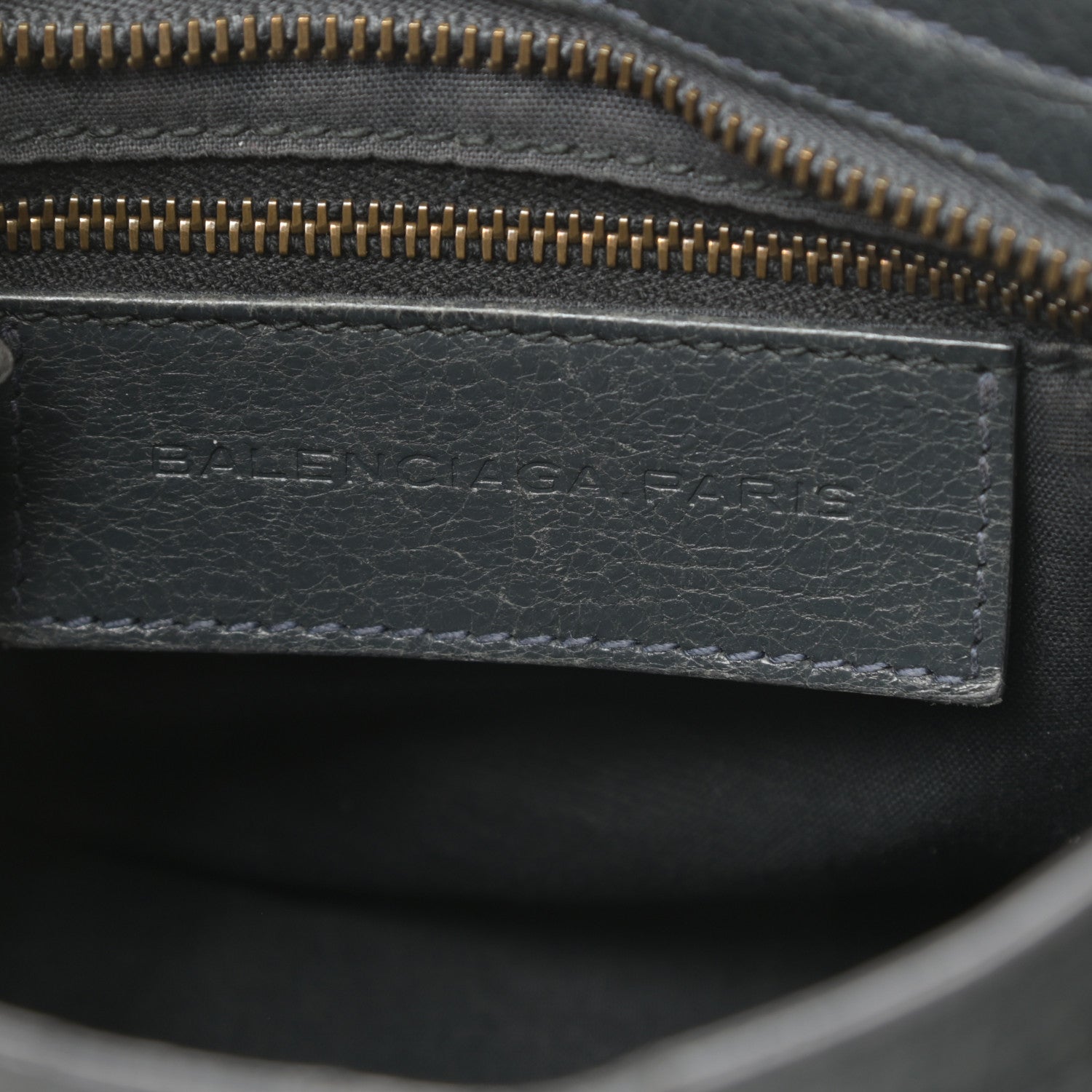 Balenciaga Agneau Classic Hardware Mini City Anthracite 6 of 16
