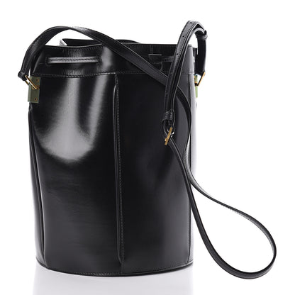Saint Laurent Smooth Calfskin Medium Talitha Bucket Bag Black 3 of 10