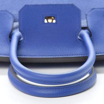 Hermes Togo Birkin 30 Bleu Electrique 12 of 13