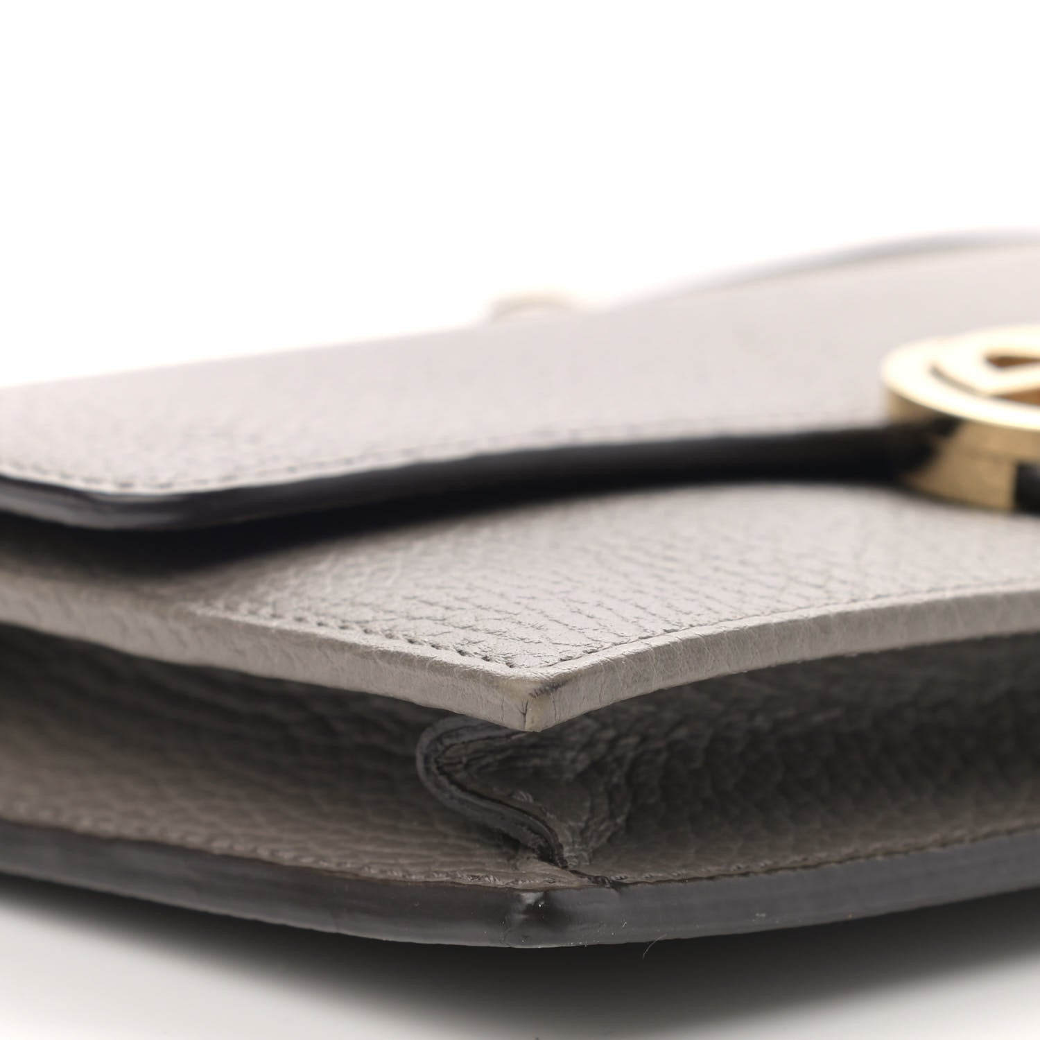 Gucci Dollar Calfskin Interlocking G Chain Wallet Loess 9 of 11