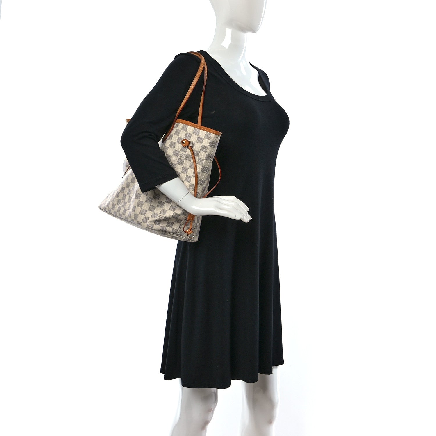 Louis Vuitton Damier Azur Neo Neverfull MM 3 of 11