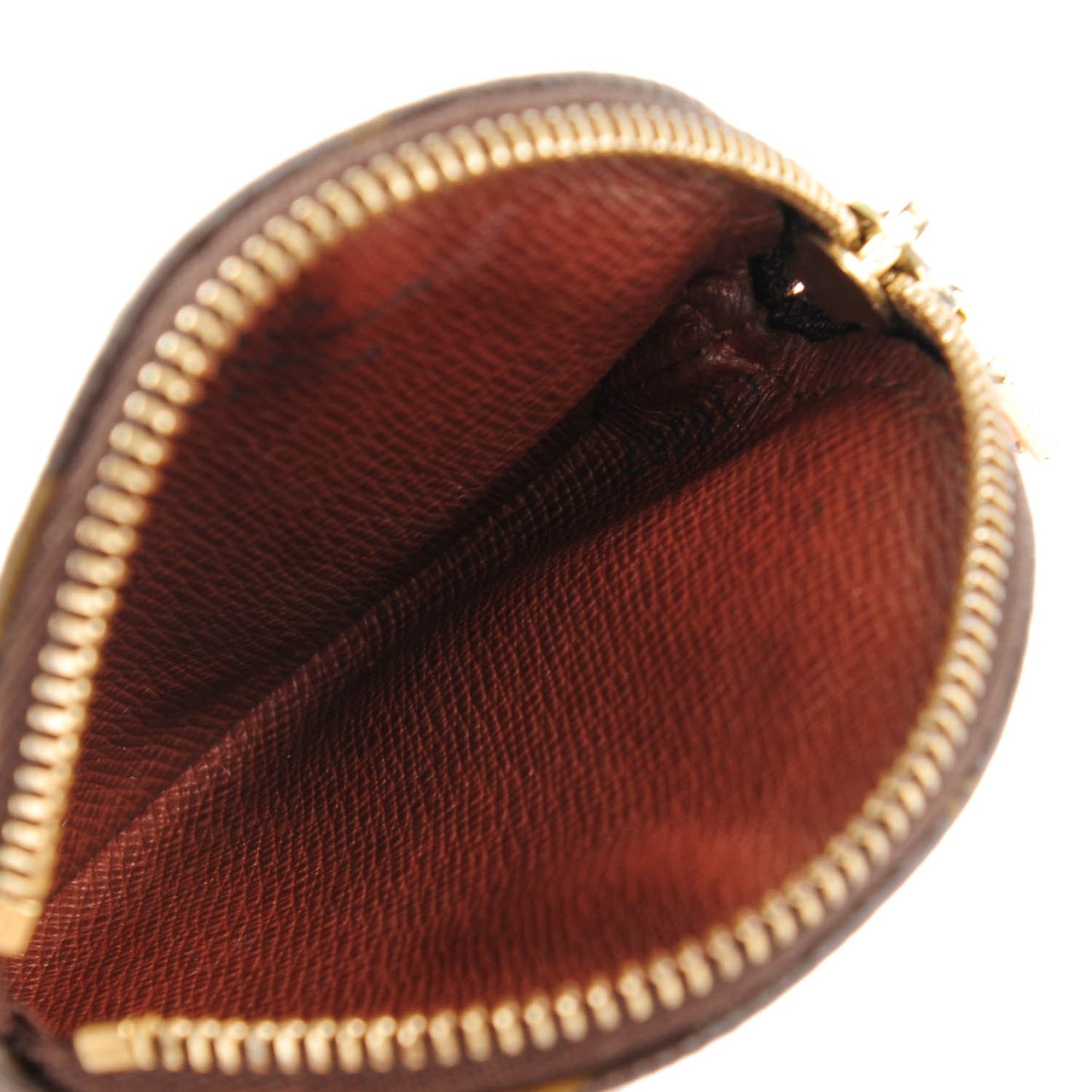 Monogram Round Coin Purse