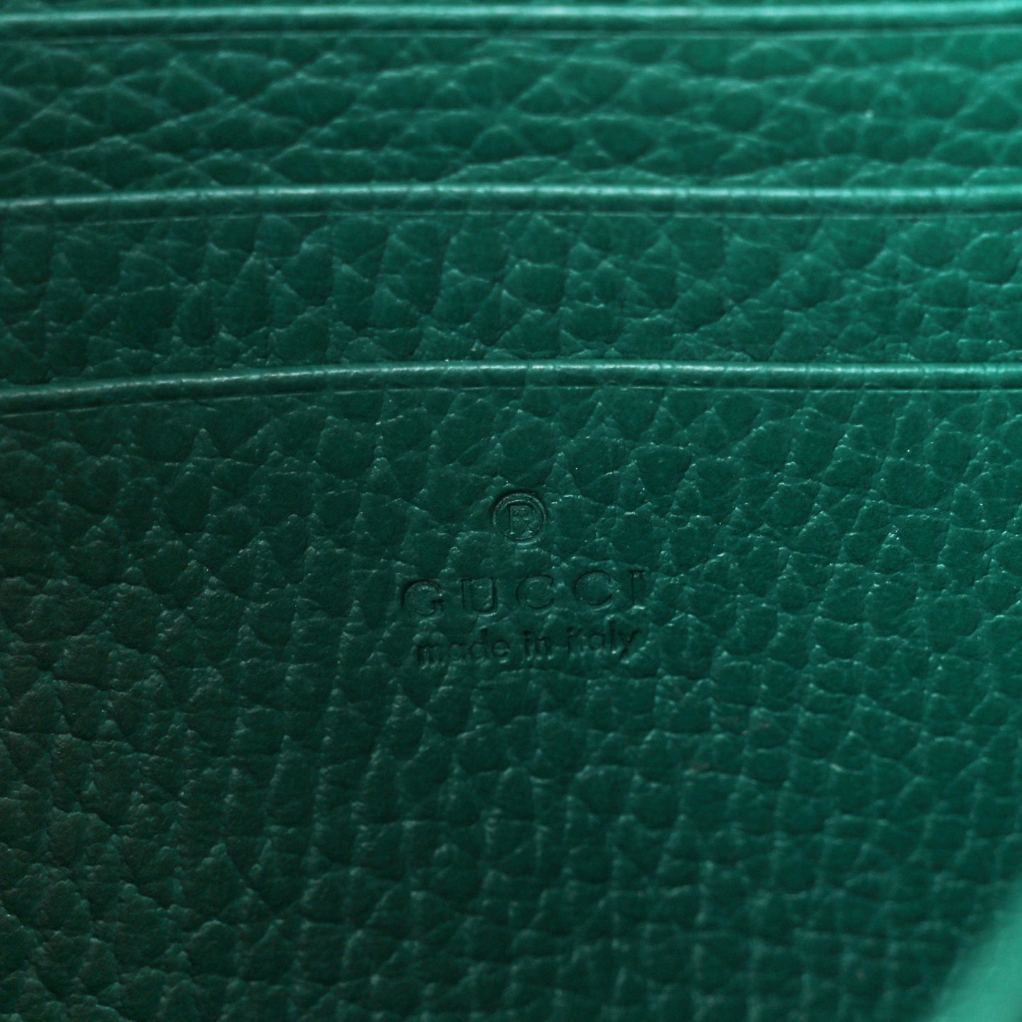 Calfskin Mini Dionysus Chain Wallet Emerald