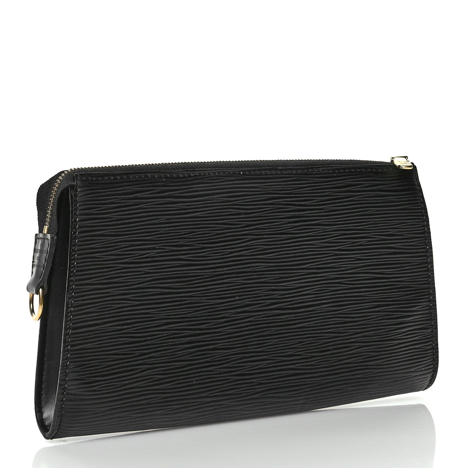 Louis Vuitton Epi Pochette Accessories 24 Black 3 of 7
