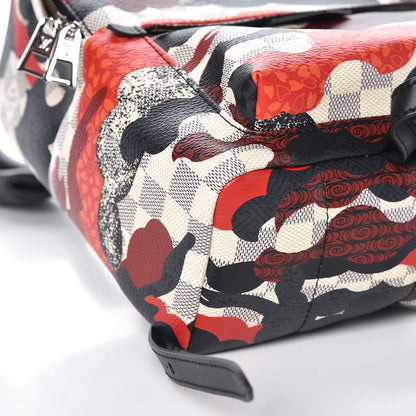 Louis Vuitton Damier Azur Patchwork Waves Palm Springs PM 8 of 9