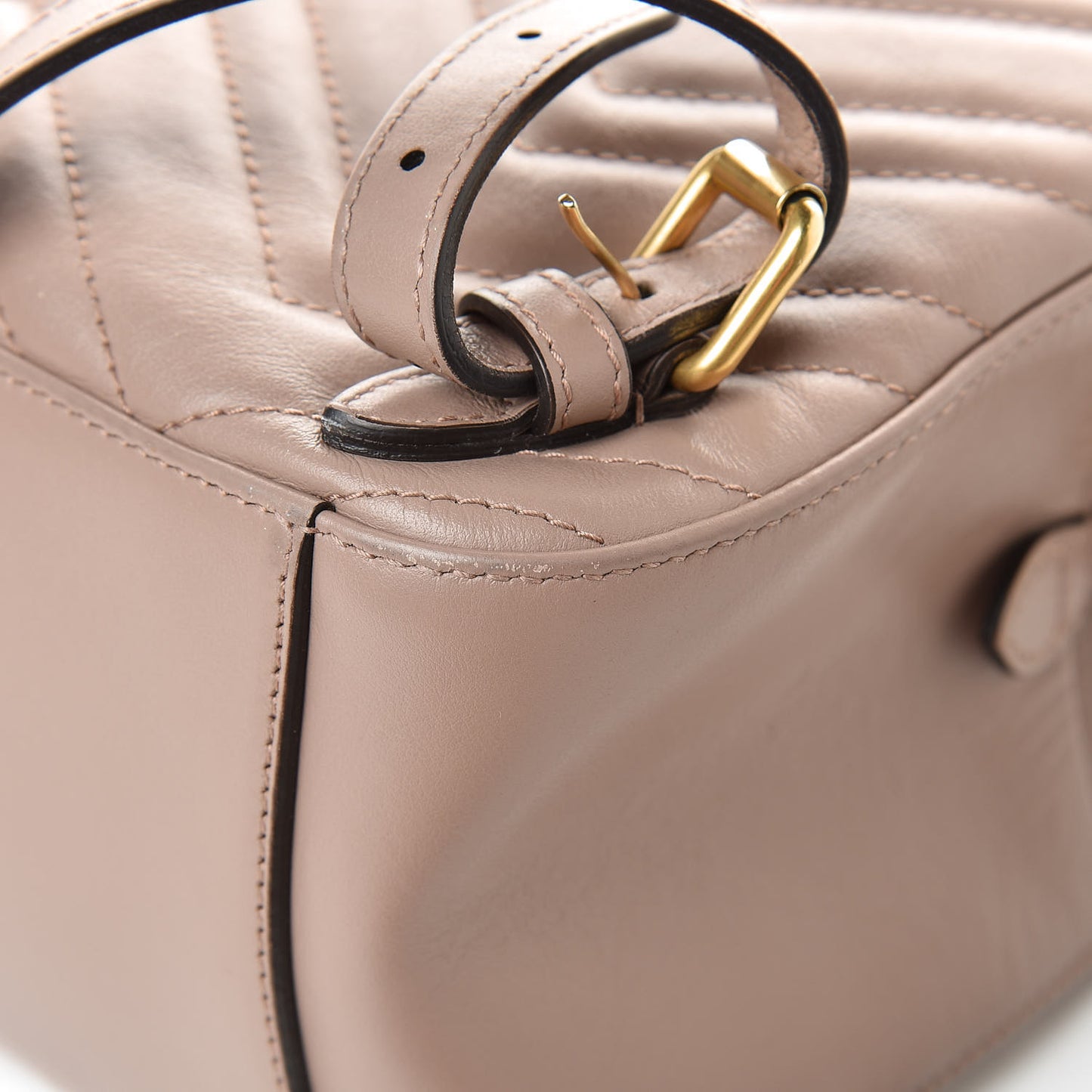Calfskin Matelasse GG Marmont Backpack Porcelain Rose