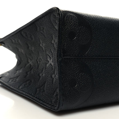 Louis Vuitton Empreinte Monogram Giant Onthego PM Black 8 of 9