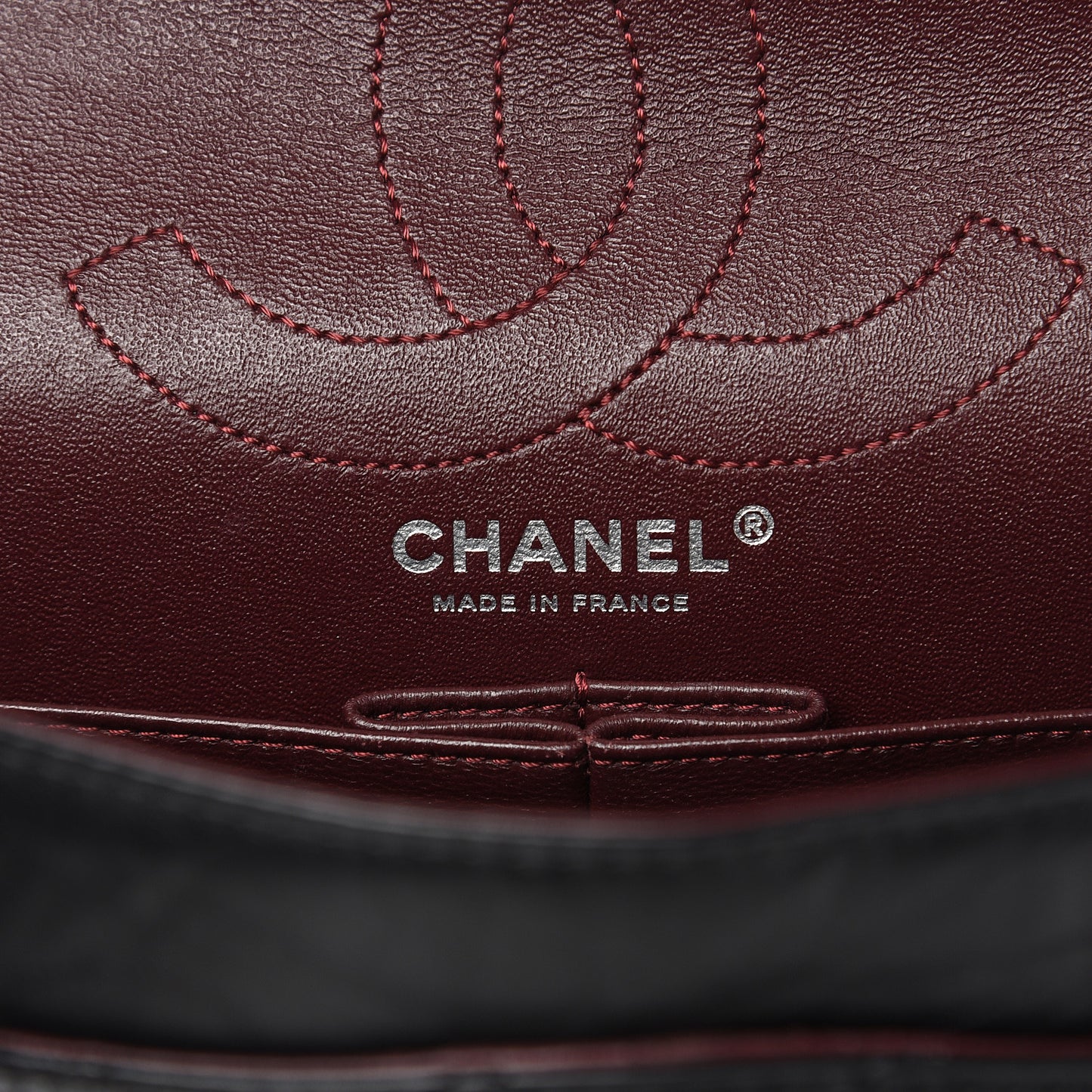 Aged Calfskin Quilted 2.55 Reissue 226 Flap Black