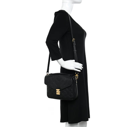 Louis Vuitton Empreinte Pochette Metis Black 3 of 9