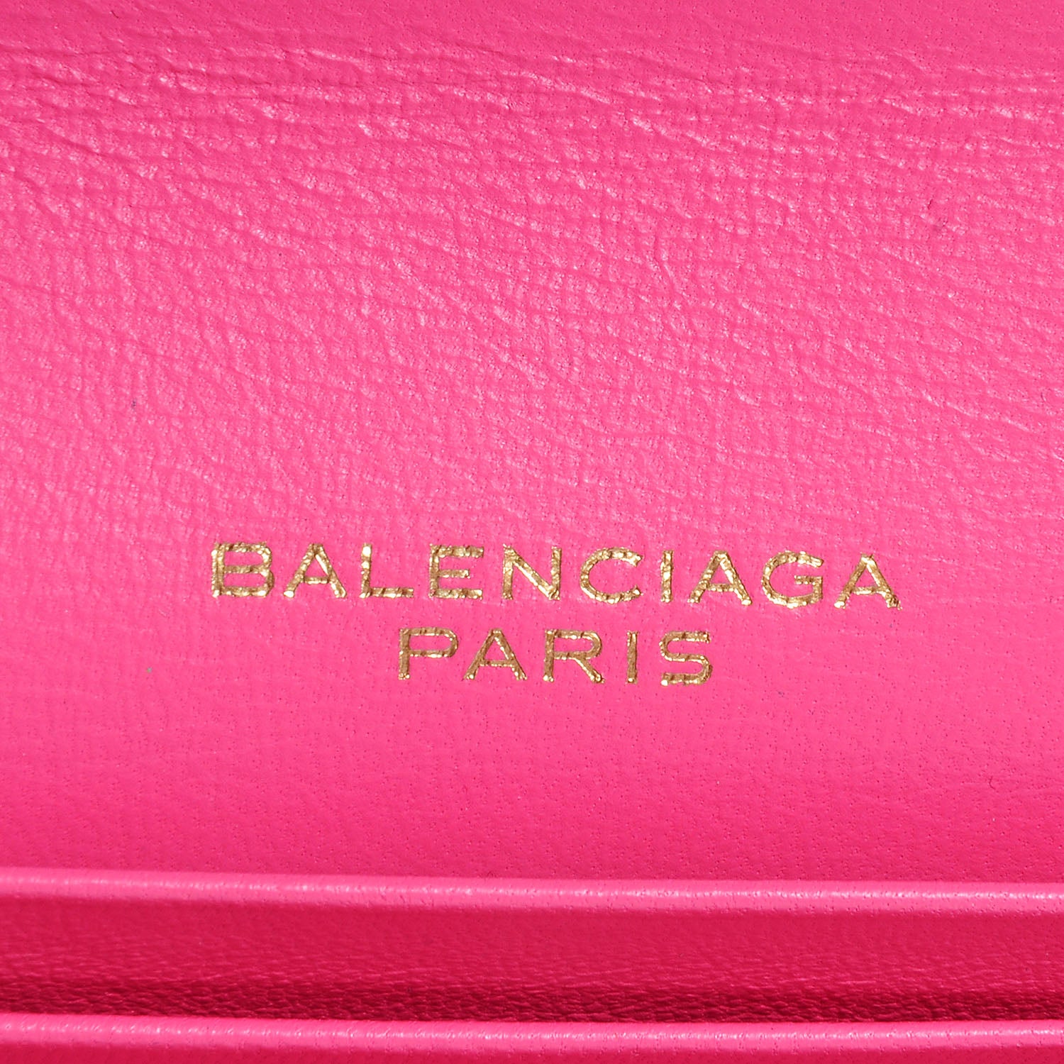 Balenciaga Calfskin Papier Platre Money Wallet Framboise 6 of 10