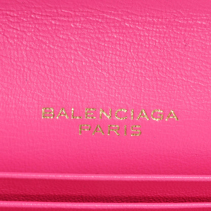 Balenciaga Calfskin Papier Platre Money Wallet Framboise 6 of 10