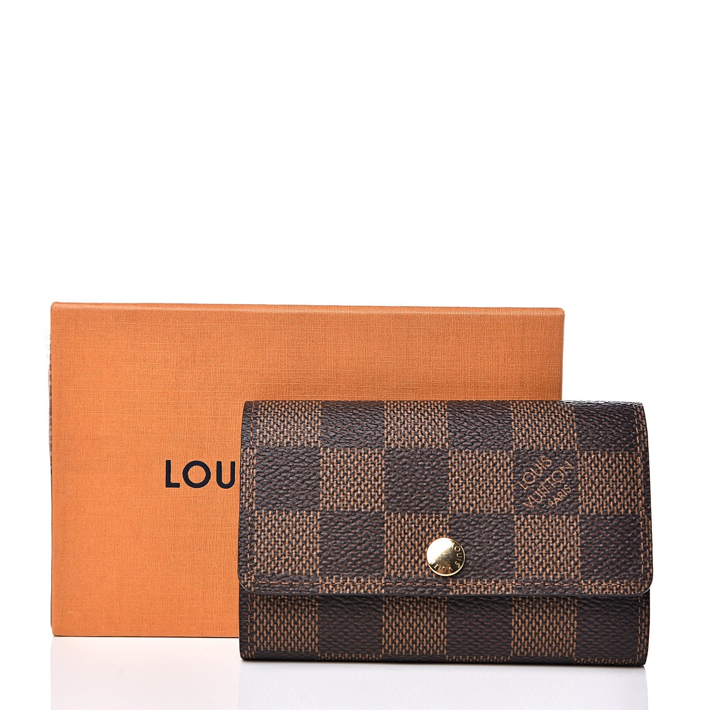 Damier Ebene Multicles 6 Key Holder