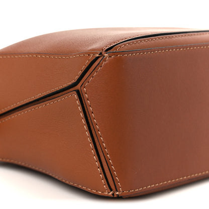 Loewe Calfskin Mini Puzzle Bag Tan 10 of 11