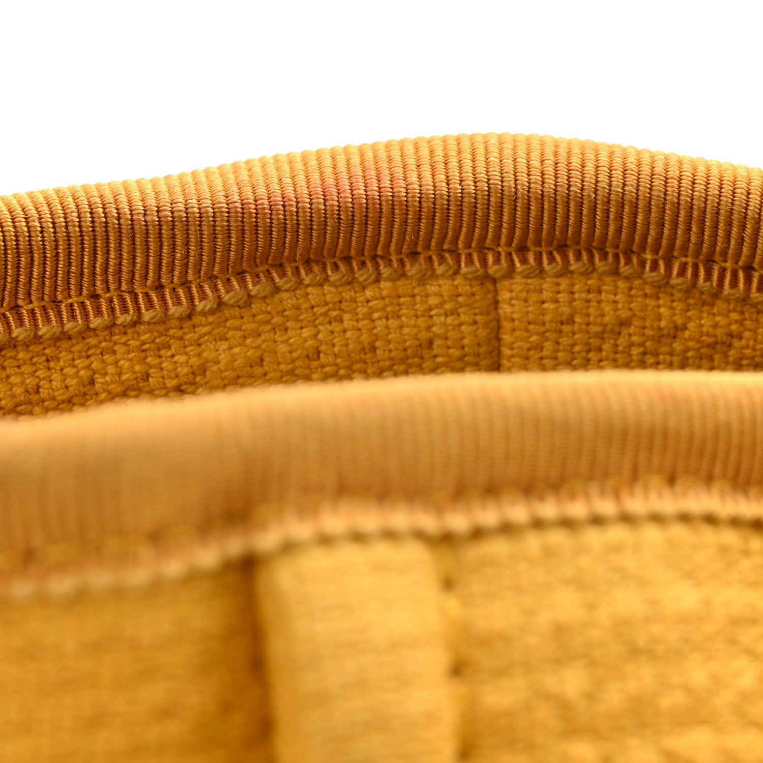Chanel Mixed Fibers Small Deauville Tote Yellow 12 of 17